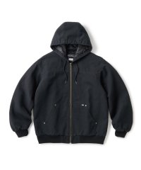 FTC/WASHED HOODED WORK JKT BLACK