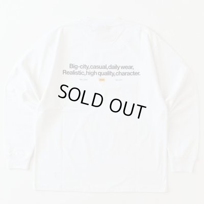 画像2: FAT/SIGNA Tee L  WHITE