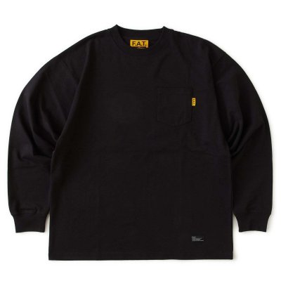 画像1: FAT/POCKETee L  BLACK