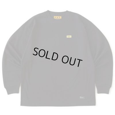 画像1: FAT/SIGNA Tee L  BLACK