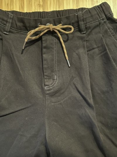 画像4: GYMMASTER/STRETCH TWILL TWO TUCK PANT  BLACK