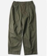 GYMMASTER/STRETCH TWILL TWO TUCK PANT  OLIVE