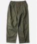 画像1: GYMMASTER/STRETCH TWILL TWO TUCK PANT  OLIVE (1)