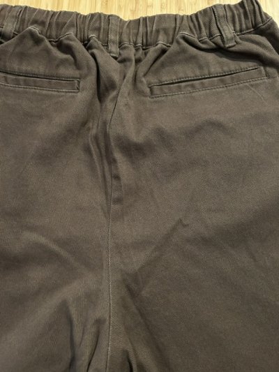 画像6: GYMMASTER/STRETCH TWILL TWO TUCK PANT  BROWN