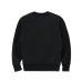 画像2: RATS/V-GAZETTE CREW NECK SWEAT  BLACK (2)