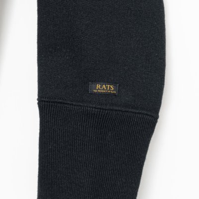 画像4: RATS/V-GAZETTE CREW NECK SWEAT  BLACK