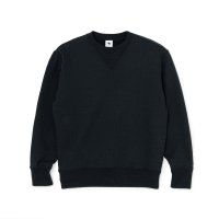 RATS/V-GAZETTE CREW NECK SWEAT  BLACK
