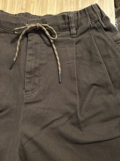 画像4: GYMMASTER/STRETCH TWILL TWO TUCK PANT  BROWN
