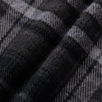 画像7: RATS/TARTAN FLANNEL CHECK SHIRT  BLACK
