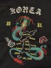 画像3: ALCARZA/DRIZZLER JKT WITH PADDING DRAGON  BLACK (3)