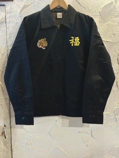 画像2: ALCARZA/DRIZZLER JKT WITH PADDING TIGER  BLACK