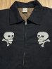 画像4: ALCARZA/DRIZZLER JKT WITH PADDING SKULL  BLACK (4)