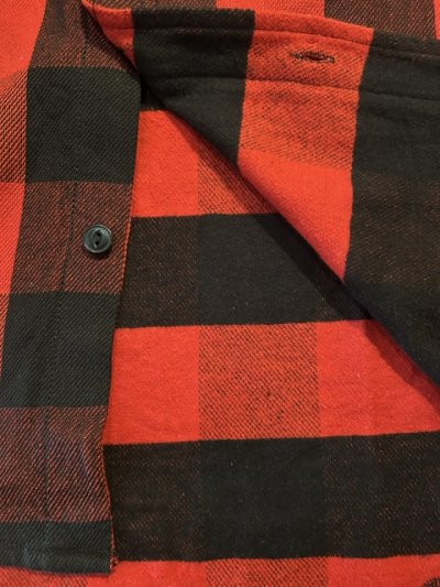 画像5: ALCARZA/HEAVY FLANNEL SHIRT BUFFALO CHECK  RED