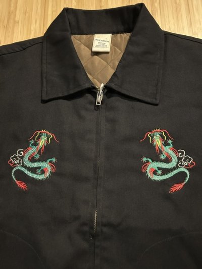 画像4: ALCARZA/DRIZZLER JKT WITH PADDING DRAGON  BLACK