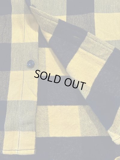 画像5: ALCARZA/HEAVY FLANNEL SHIRT BUFFALO CHECK  YELLOW