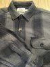 画像4: ALCARZA/HEAVY FLANNEL SHIRT OMBRE GRAY (4)