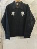 画像2: ALCARZA/DRIZZLER JKT WITH PADDING SKULL  BLACK (2)
