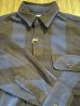 画像4: ALCARZA/HEAVY FLANNEL SHIRT BUFFALO CHECK  BLUE (4)
