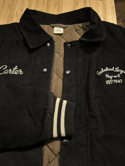 画像5: ALCARZA/CORDUROY CLUB JKT  BLACK