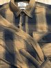 画像4: ALCARZA/HEAVY FLANNEL SHIRT OMBRE  BROWN (4)