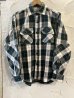 画像1: ALCARZA/HEAVY FLANNEL SHIRT ORANGE (1)