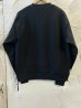 画像2: GYMMASTER/HAVY SWEAT CREW NECK  BLACK (2)