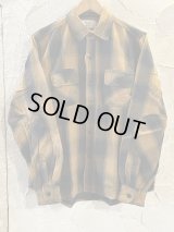 ALCARZA/HEAVY FLANNEL SHIRT OMBRE  BROWN