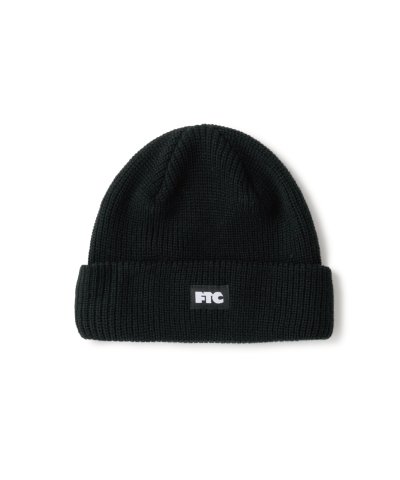 画像1: FTC/BOX LOGO BEANIE  BLACK