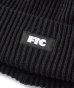 画像3: FTC/NEW ERA RIB BEANIE  BLACK (3)