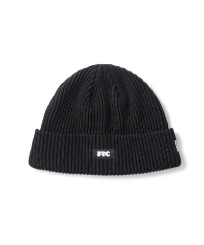 画像1: FTC/NEW ERA RIB BEANIE  BLACK