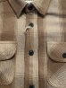 画像4: ALCARZA/HEAVY FLANNEL SHIRT OMBRE BEIGE (4)
