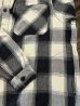 画像5: ALCARZA/HEAVY FLANNEL PARKA OMBRE BLACK (5)