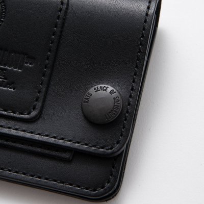 画像4: RATS/SHORT LEATHER WALLET   BLACK