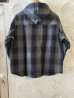 画像2: ALCARZA/HEAVY FLANNEL PARKA OMBRE GRAY (2)