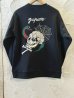 画像1: ALCARZA/EMBROIDERY SWEAT SKULL  BLACK (1)
