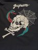 画像3: ALCARZA/EMBROIDERY SWEAT SKULL  BLACK (3)