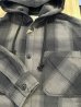 画像4: ALCARZA/HEAVY FLANNEL PARKA OMBRE GRAY (4)