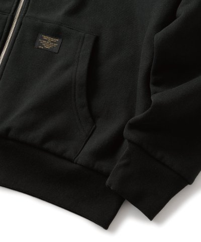 画像4: FTC/THERMAL LINED ZIP UP HOODY  BLACK
