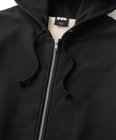 画像3: FTC/THERMAL LINED ZIP UP HOODY  BLACK