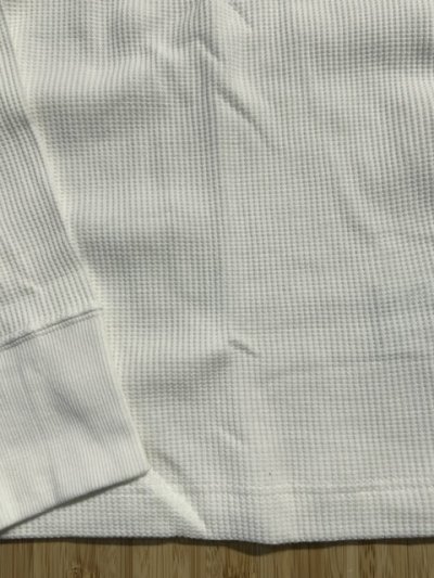 画像5: HANES/BEEFY THERMAL HENLEY NECK  LS T  WHITE