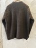 画像2: ALCARZA/MOHAIR LIKE CARDIGAN  BROWN (2)