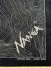 画像3: NANGA/PARBAT CONTOUR MAP BANDANA  BLACK (3)