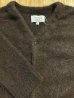 画像3: ALCARZA/MOHAIR LIKE CARDIGAN  BROWN (3)