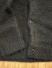 画像5: ALCARZA/MOHAIR LIKE CARDIGAN  BLACK (5)