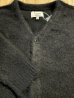 画像4: ALCARZA/MOHAIR LIKE CARDIGAN  BLACK (4)