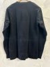 画像2: HANES/BEEFY THERMAL HENLEY NECK  LS T  BLACK (2)
