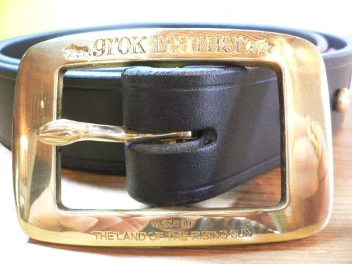 他の写真1: GROK LEATHER/PLANE BELT 30mm  BLACK