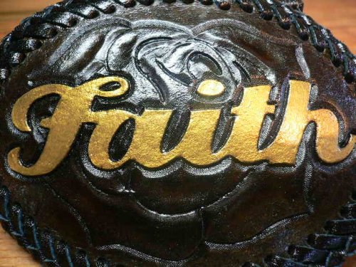 他の写真2: GROK LEATHER /FAITH PAINT BUCKLE  ANTIQUE BLACK