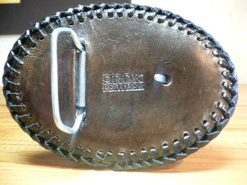 他の写真1: GROK LEATHER /FAITH PAINT BUCKLE  ANTIQUE BLACK