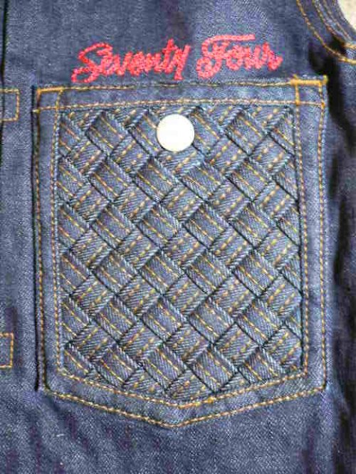 他の写真3: SEVENTY FOUR/TYPE II DENIM VEST  INDIGO